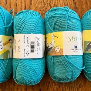 Lot of cotton and bamboo yarn